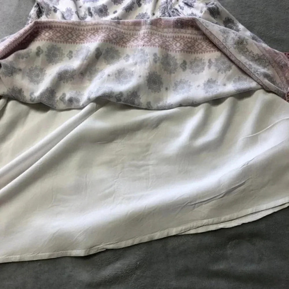 Garage Summer Spaghetti Strap Lightweight Patterned Dress Size Large - Picture 7 of 12